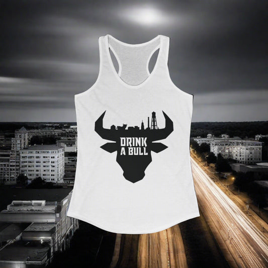 DAB - Durham Skyline - Women's Ideal Racerback Tank