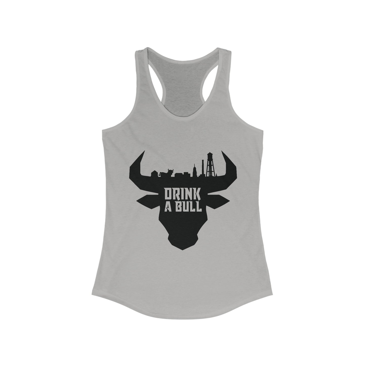 DAB - Durham Skyline - Women's Ideal Racerback Tank